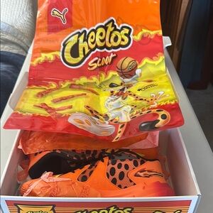 Scoot Henderson Puma Hoops Zeros Cheetos Basketball Shoes 9.5